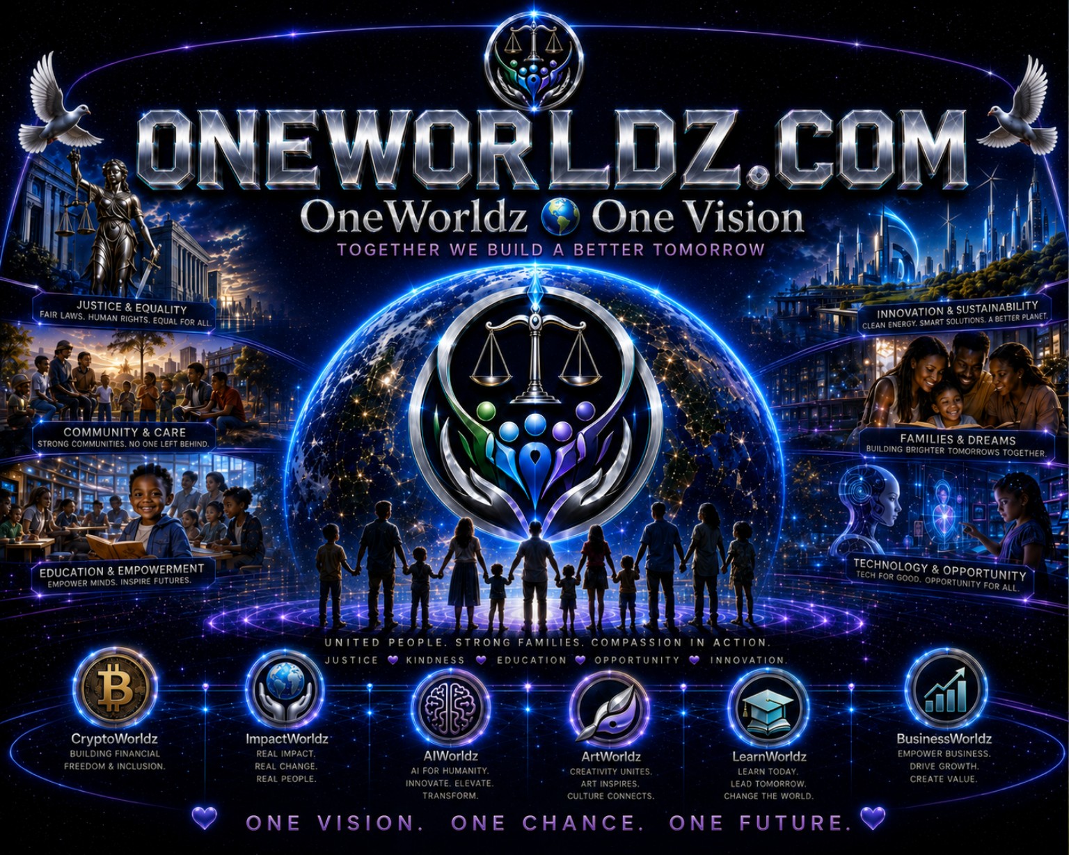 OneWorldz One Vision approved artwork