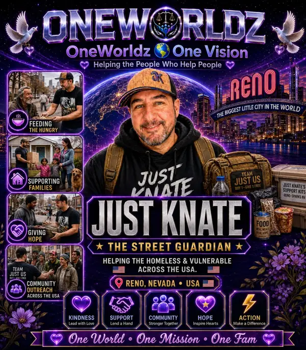 Just Knate WorldzHQ Hero artwork