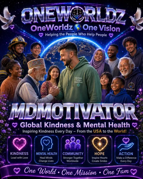 MDMotivator WorldzHQ Hero artwork