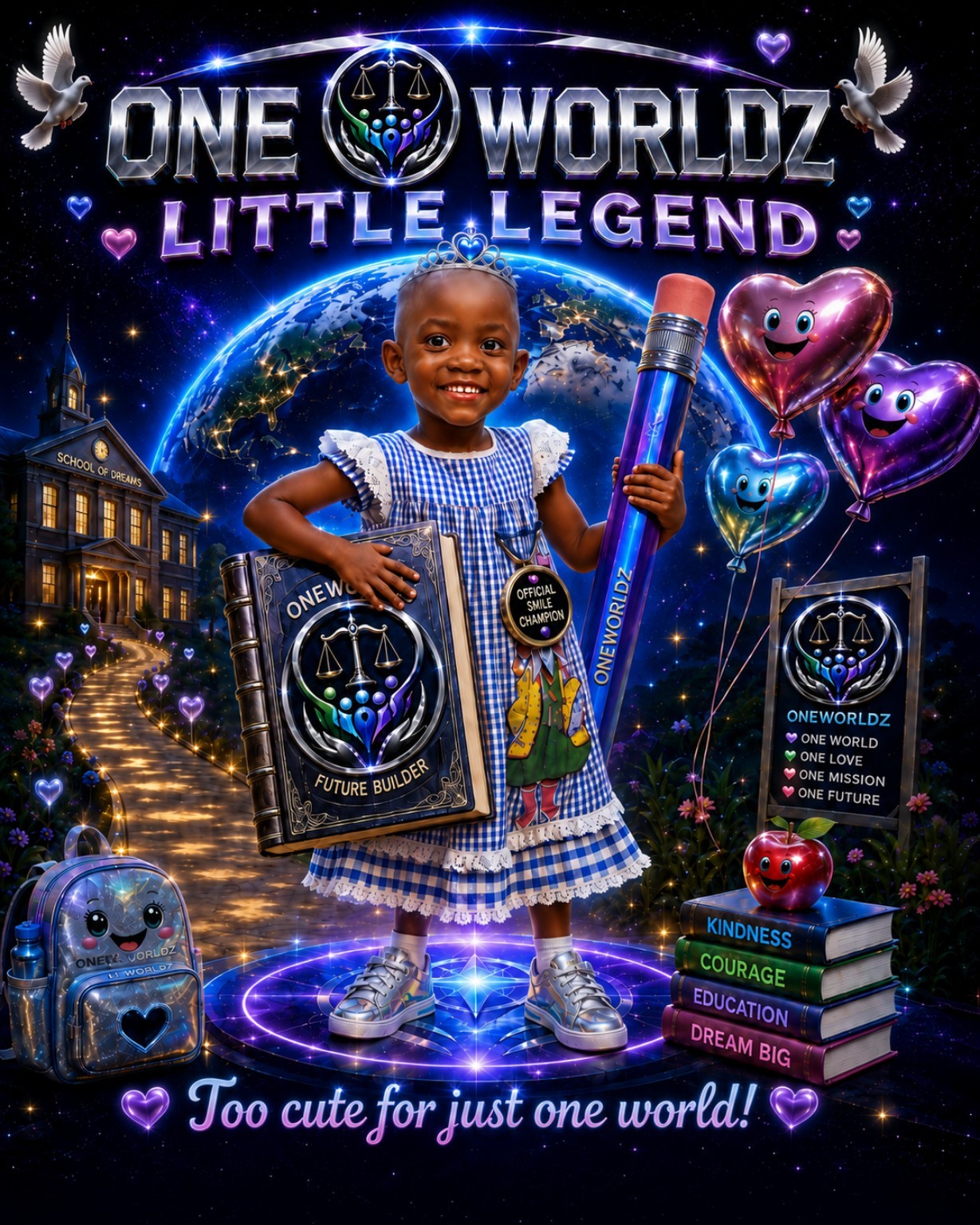 OneWorldz approved hero artwork